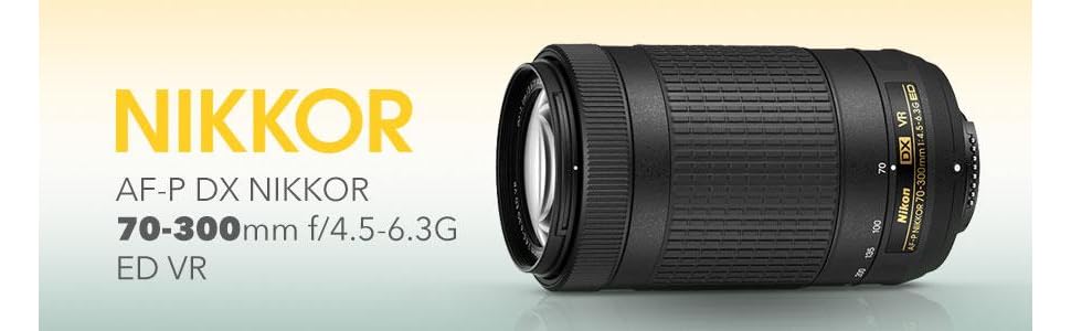 Amazon.com : Nikon AF-P DX NIKKOR 70-300mm f/4.5-6.3G ED VR Lens