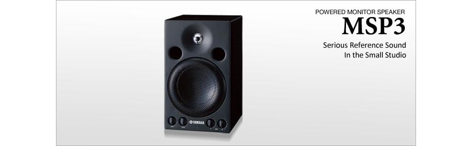Amazon | YAMAHA パワードモニタースピーカーMSP3 (1本) | モニター