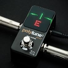 Amazon.com: TC Electronic POLYTUNE 3 NOIR Tiny Polyphonic Tuner