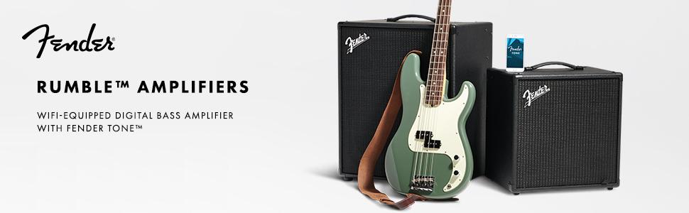 Amazon.com: Fender 2376000000 Rumble Studio 40 - Electric Bass