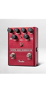 Amazon | Fender エフェクター Santa Ana Overdrive Pedal(電池付属