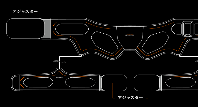 Amazon.co.jp: MTG SIXPAD シックスパッド ボトムベルト L(Bottom Belt