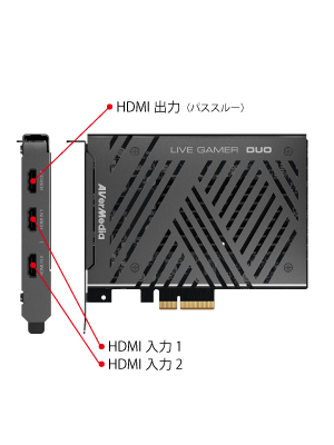 Amazon | AVerMedia TECHNOLOGIES Live Gamer DUO GC570D ゲーム