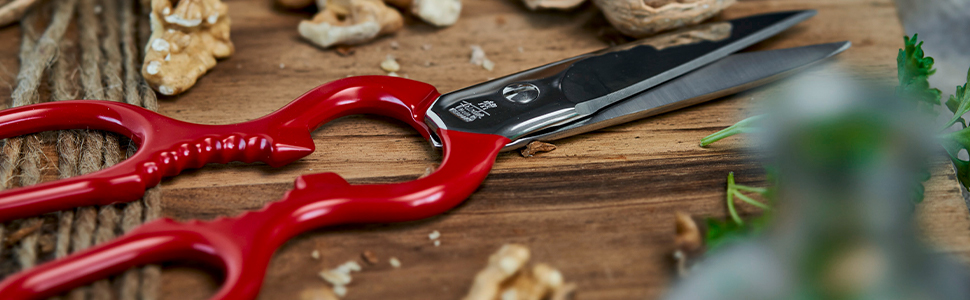 Amazon｜ZWILLING ツヴィリング 「 クラシック 料理ばさみ レッド