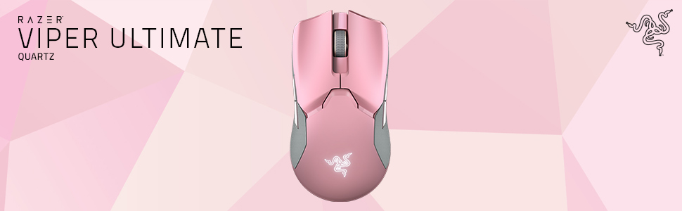 Amazon.co.jp: Razer Viper Ultimate Quartz Pink Wireless Gaming