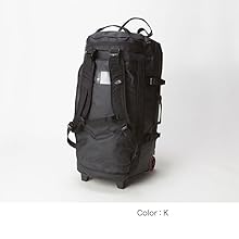 Amazon | [ザ・ノース・フェイス] BC Rolling Duffel ブラック ONESIZE