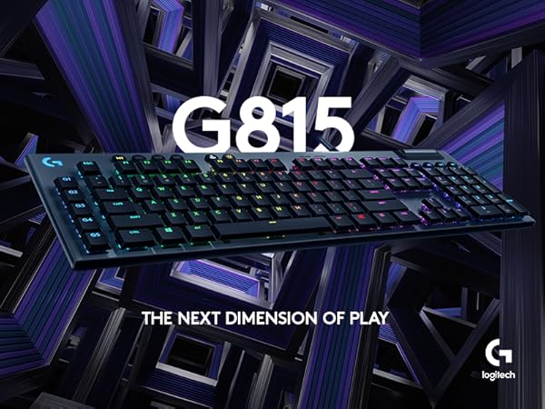 Amazon.com: Logitech G815 Lightsync RGB Mechanical Gaming Keyboard