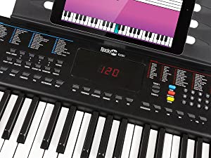 Amazon.co.jp: RockJam 61鍵 電子キーボード RJ361 【電源アダプター