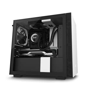 Amazon.co.jp: NZXT H210 mini-ITXケース [ Black & Black ] CA-H210B