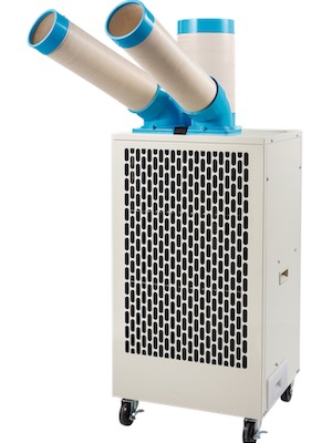 Amazon.co.jp: ナカトミ(NAKATOMI) ダブルダクトスポットクーラー 移動