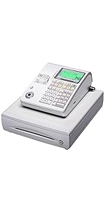 Amazon | カシオ レジスター 10部門 ドロア分離型 TE-340WE ホワイト