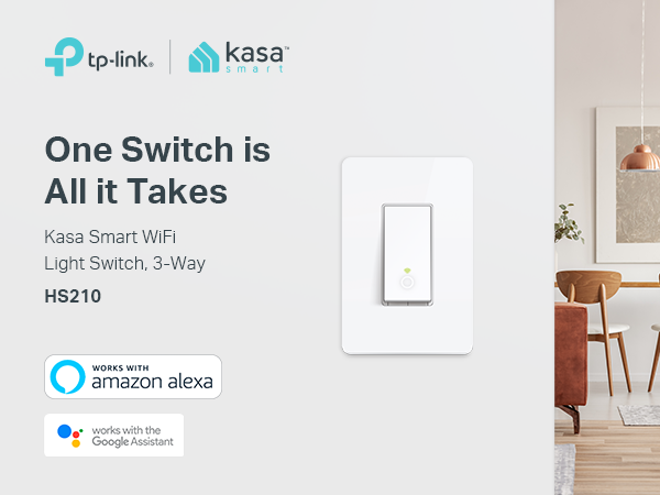 Amazon.com: Kasa Smart 3 Way Switch HS210, Needs Neutral Wire, 2.4