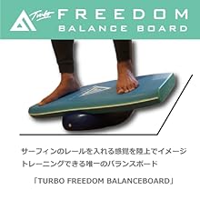 Amazon | ターボサーフデザイン FREEDOM BALANCE BOARD AZ ブルー