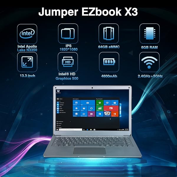 Amazon.co.jp: 【Win 10搭載】Jumper EZbook X3 ノートパソコン PC