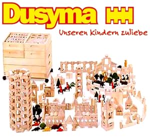 Amazon | Dusyma(デュシマ社) フレーベル積木 (大) 208ピース | 積み木