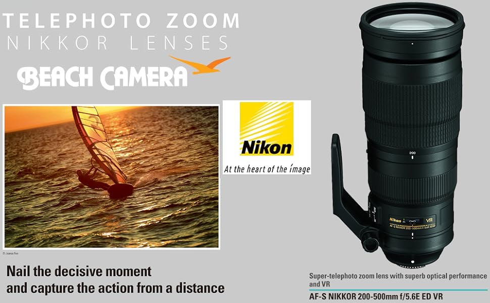 Amazon.com : Nikon (20058) 200-500mm f/5.6E ED VR AF-S NIKKOR Zoom