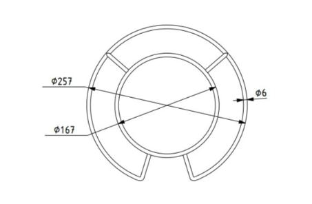 スノーピーク 剛炎バーナー 専用 互換 1ユニット ジョイント フレーム 五徳
