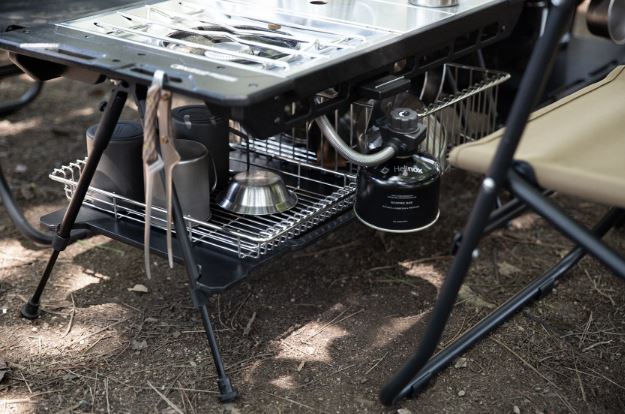 マイオン ミニ キャンプ サイド 補助 折り畳み ウッドバーナーテーブル