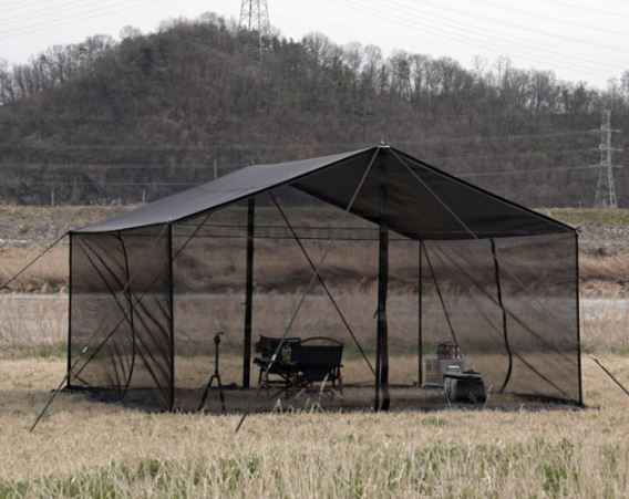 FOREST.U コネクタブル ヘクサ タープスキン ブラックコーティング