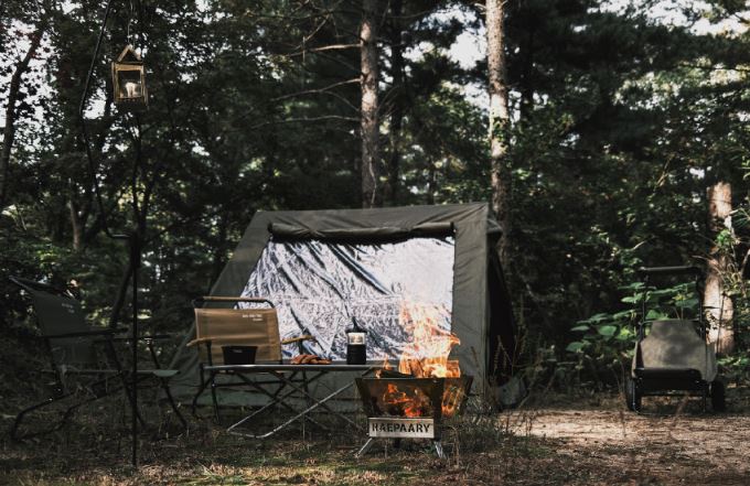 CAMVIL ハードレバー Aテント2.0 綿テント ウレタンフライ グランド