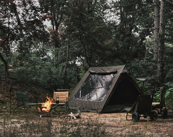 CAMVIL ハードレバー Aテント2.0 綿テント ウレタンフライ グランド