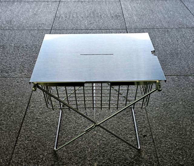 CAMAFORCE マルチXシリーズ ブラック IGT テーブル ミニ キャンプテーブル