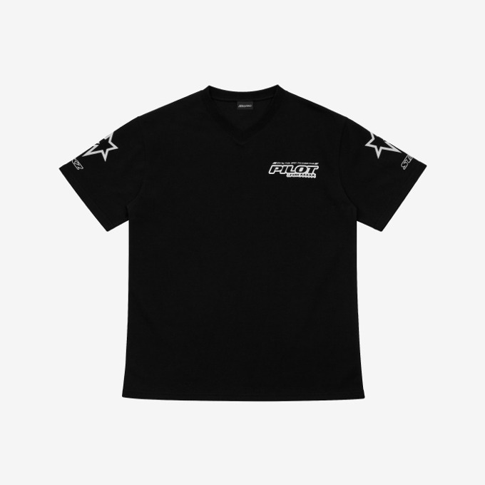 Stray Kids T-SHIRT BLACK - 'PILOT : FOR ' | JYP SHOP