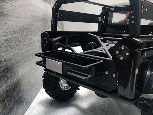 RC 1/10 Aluminum Metal Rear Garnish & Basket Set For Vanquish VS4