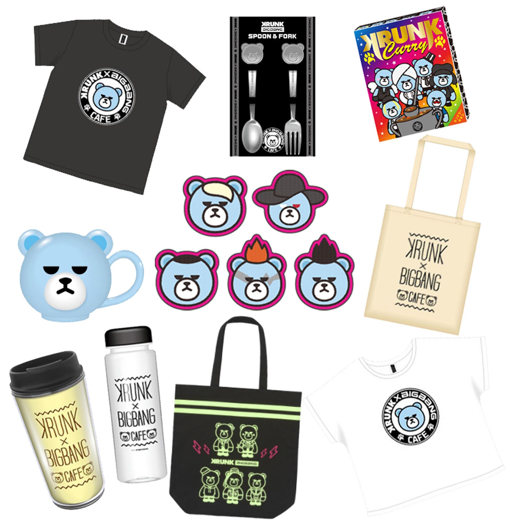 この夏大好評だった『KRUNK×BIGBANG CAFE』が福岡にオープン