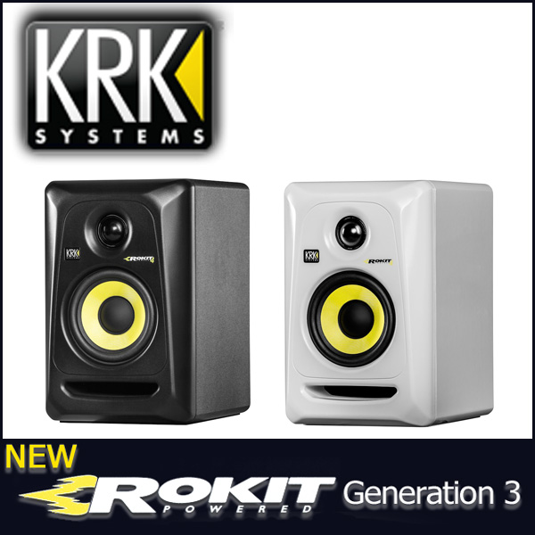 KRKより最新のモニタースピーカー「RP4G3」「RP4G3W」が登場します