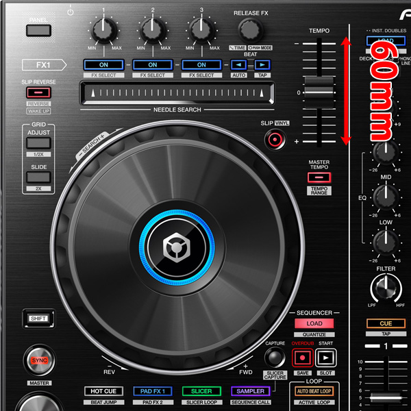 Pioneer DJ / DDJ-800】上位モデルDDJ-1000のコンパクト版！？クラブ