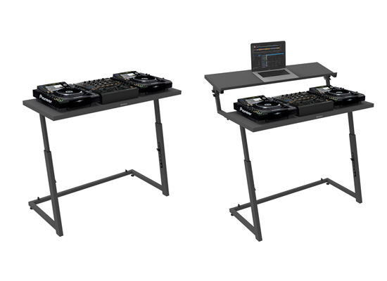 Antoc】安定感抜群！高さ調整可能な ポータブルなDJテーブル2機種が新