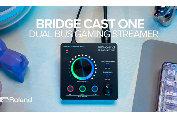 ゲーミング・ミキサーBRIDGE CASTが手のひらサイズに！「BRIDGE CAST