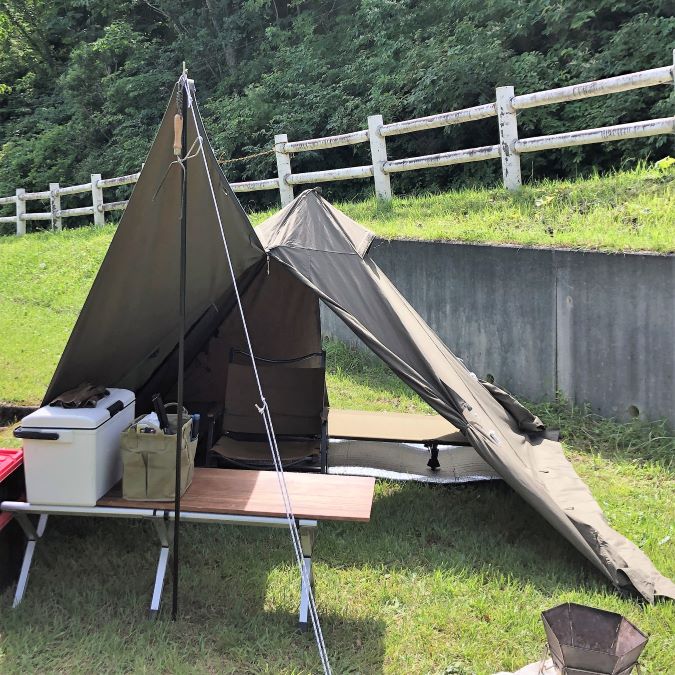 バンドック ソロティピーの二股化（非純正ポール）