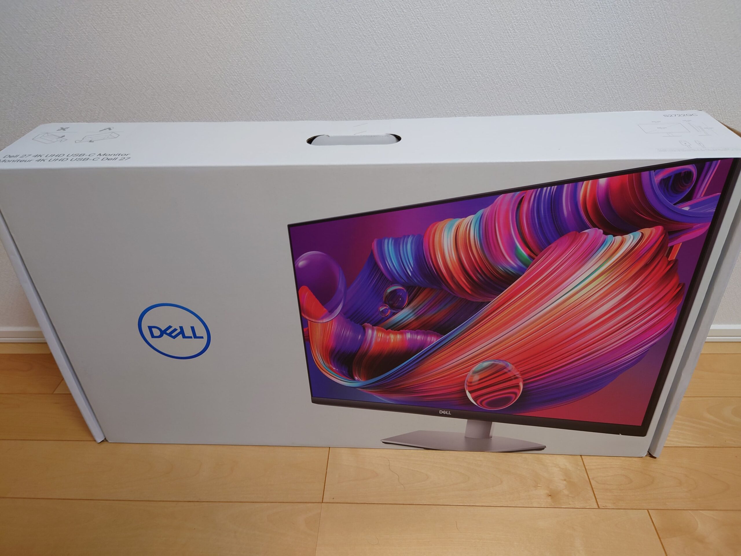 S2722QCレビュー】USB-C対応のDELL 27インチ 4K IPSディスプレイを紹介