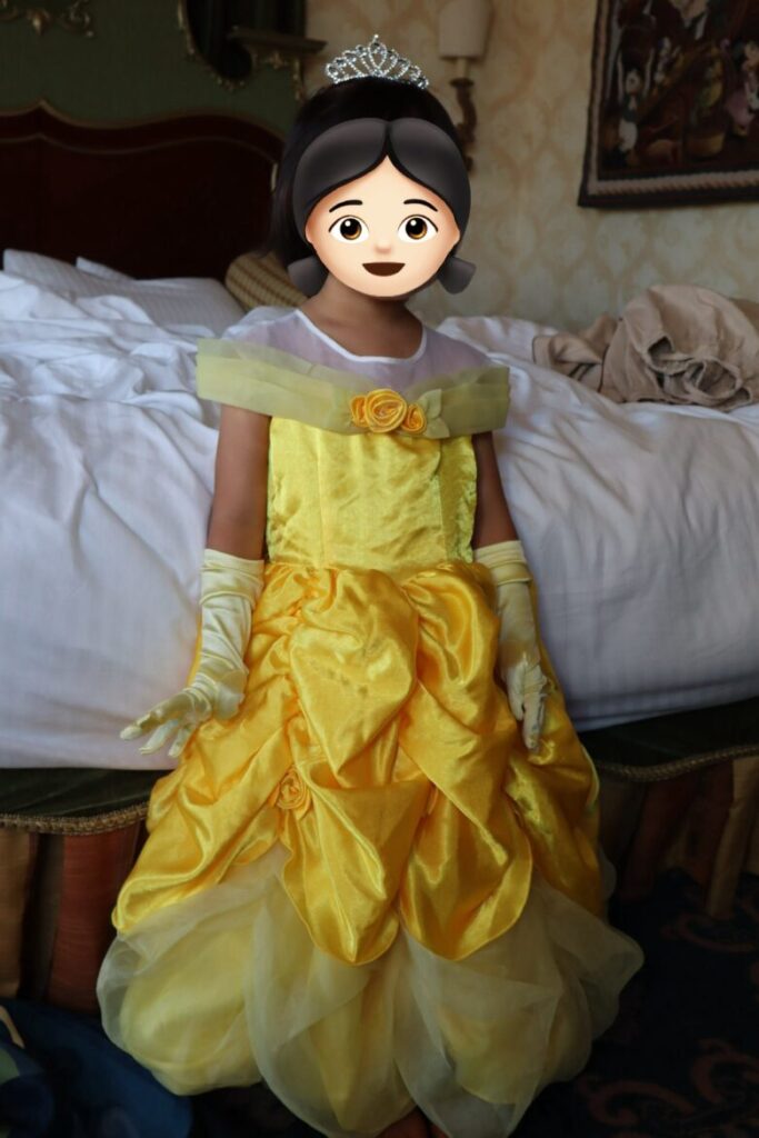 3歳児】ビビディ・バビディ・ブティック初体験レポ！ドレスのサイズ感