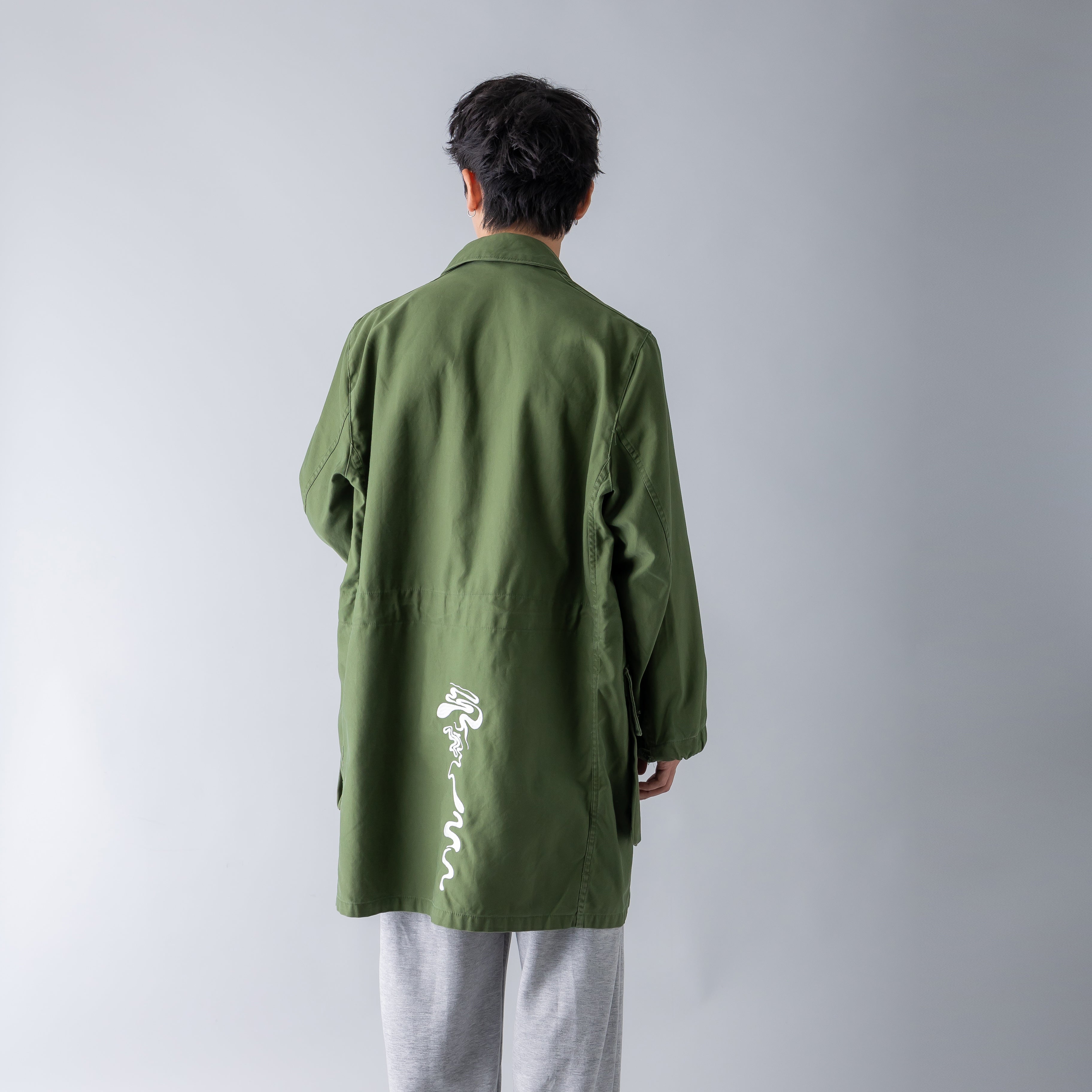 60s~ スウェーデン軍 ミリタリーコート / Upcecle Used – MINT