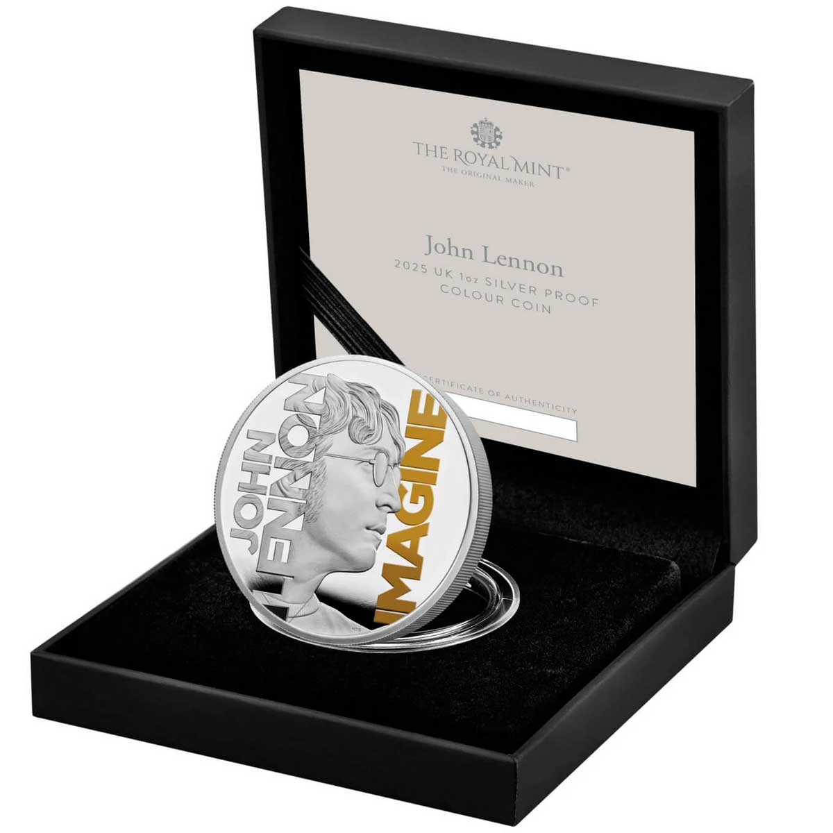 JOHN LENNON 2025 UK 1oz Silver Proof Coin