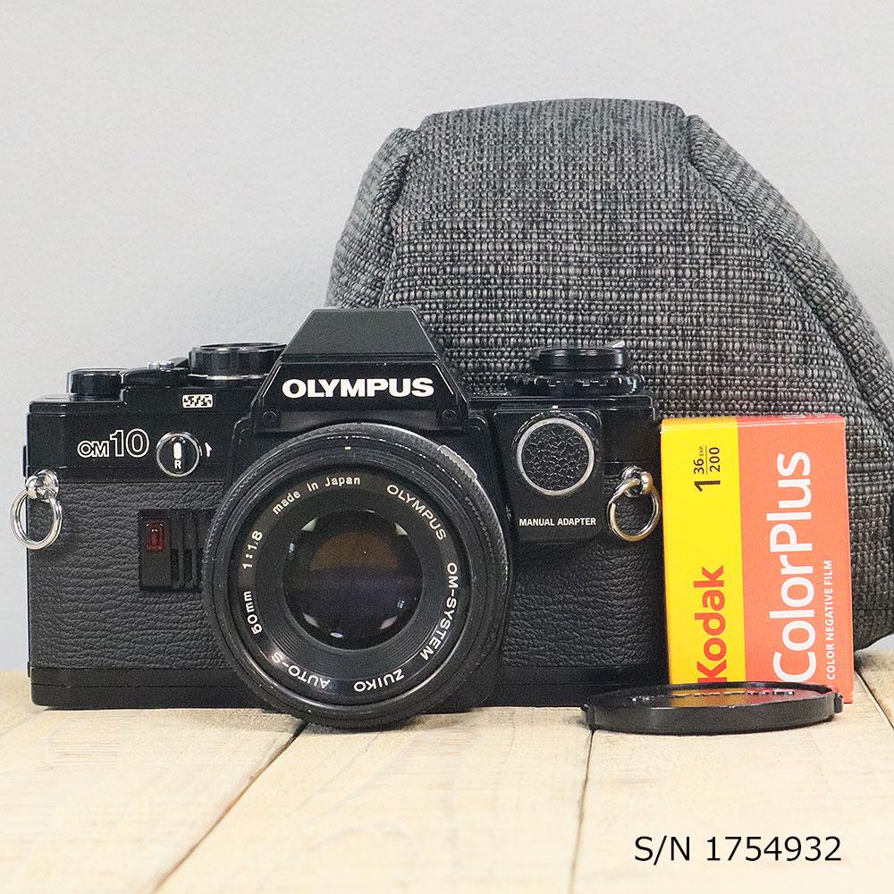中古】【送料無料】【保証付 】 オリンパス OLYMPUS OM-10 S/N 2594301
