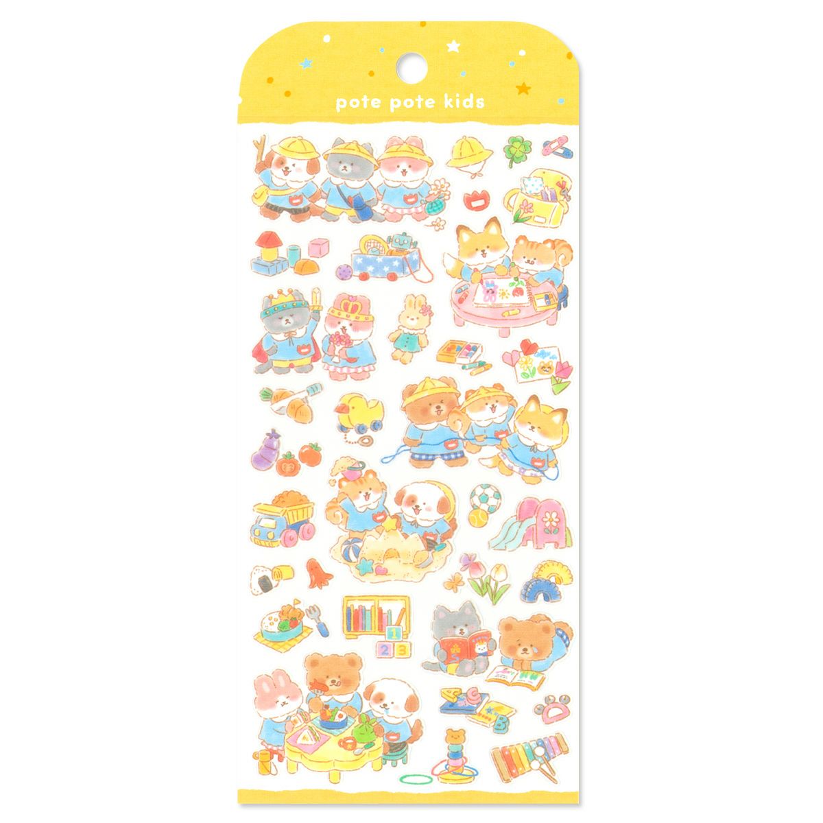 ぽてぽてきっずシール ようちえん | マインドウェイブオンラインストア