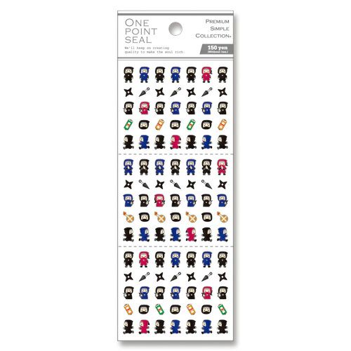 ONE POINT SEAL 750161 忍者 | マインドウェイブオンラインストア