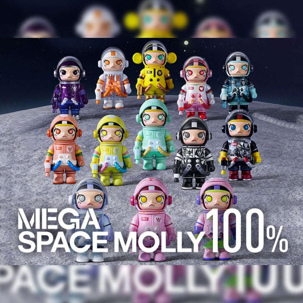 MEGA Space Molly 100% Series 2-B Blind Box by POP MART - Mindzai