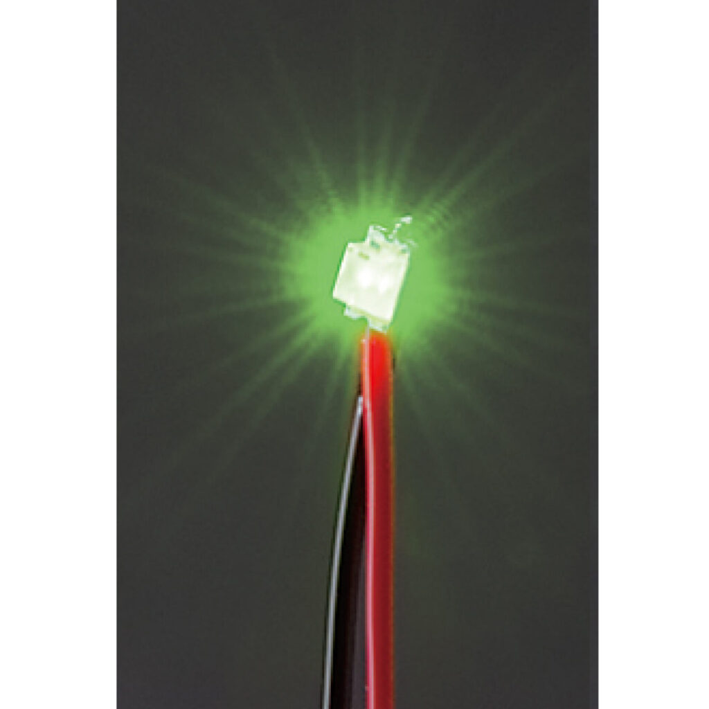 HP-33 コード付きLED 緑