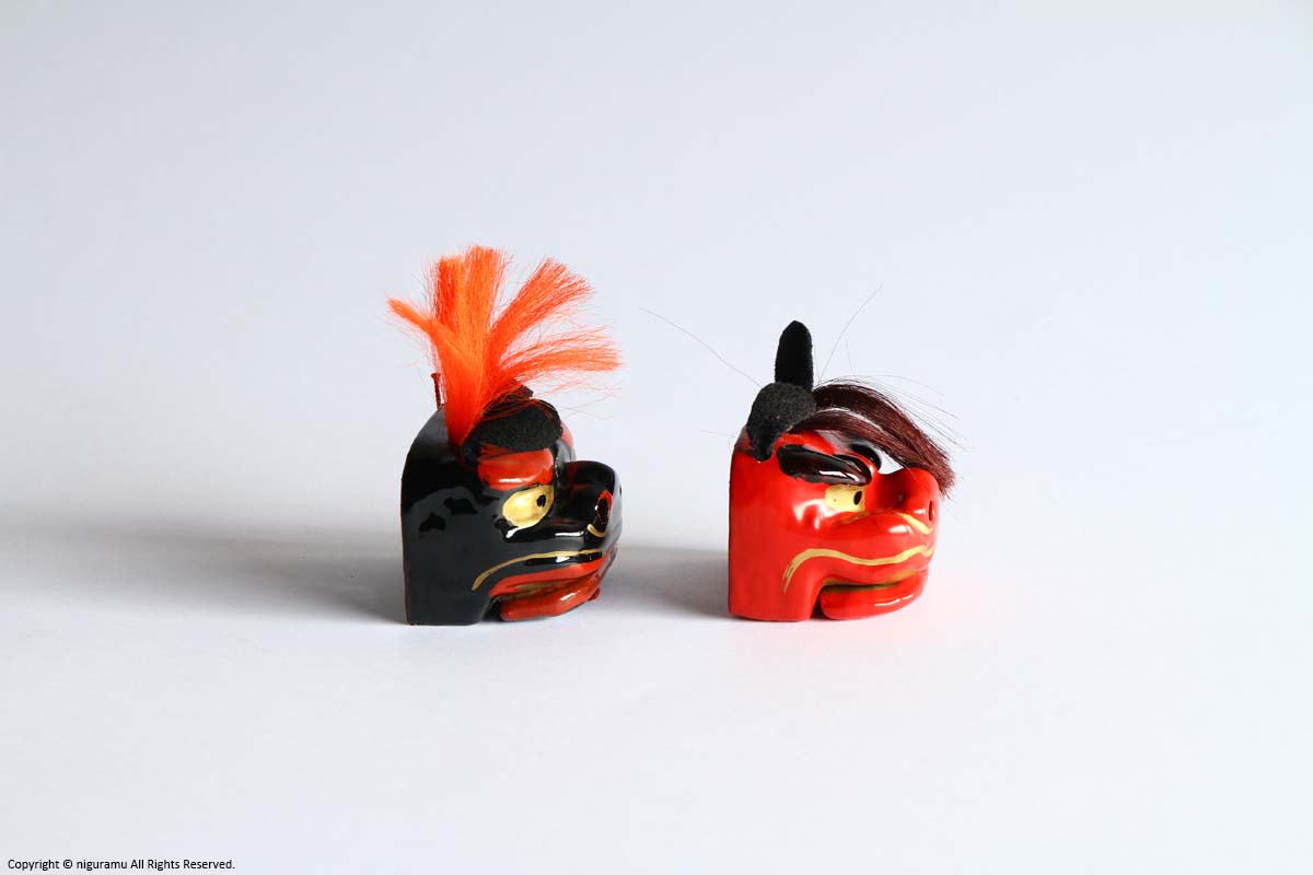 さぬきの張抜き獅子頭 | MINGEI HOUYU