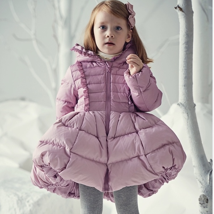 mini closet / dave&bella ワンピースデザインダウンコート DB4237708