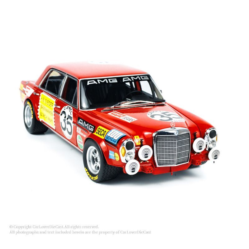 MINICHAMPS 1:18 MERCEDES-BENZ 300 SEL 6.8 - HEYER/SCHICKENTANZ