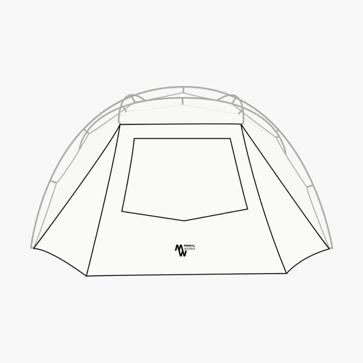 GLAMOUR SHELTER D PLUS DOOR/IVORYグラマーシェルターDプラス ドア