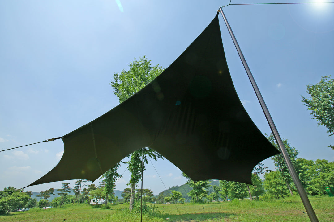 BLUEHOLE OCTA TARP/MUSTARDブルーホール オクタタープ – MINIMAL WORKS