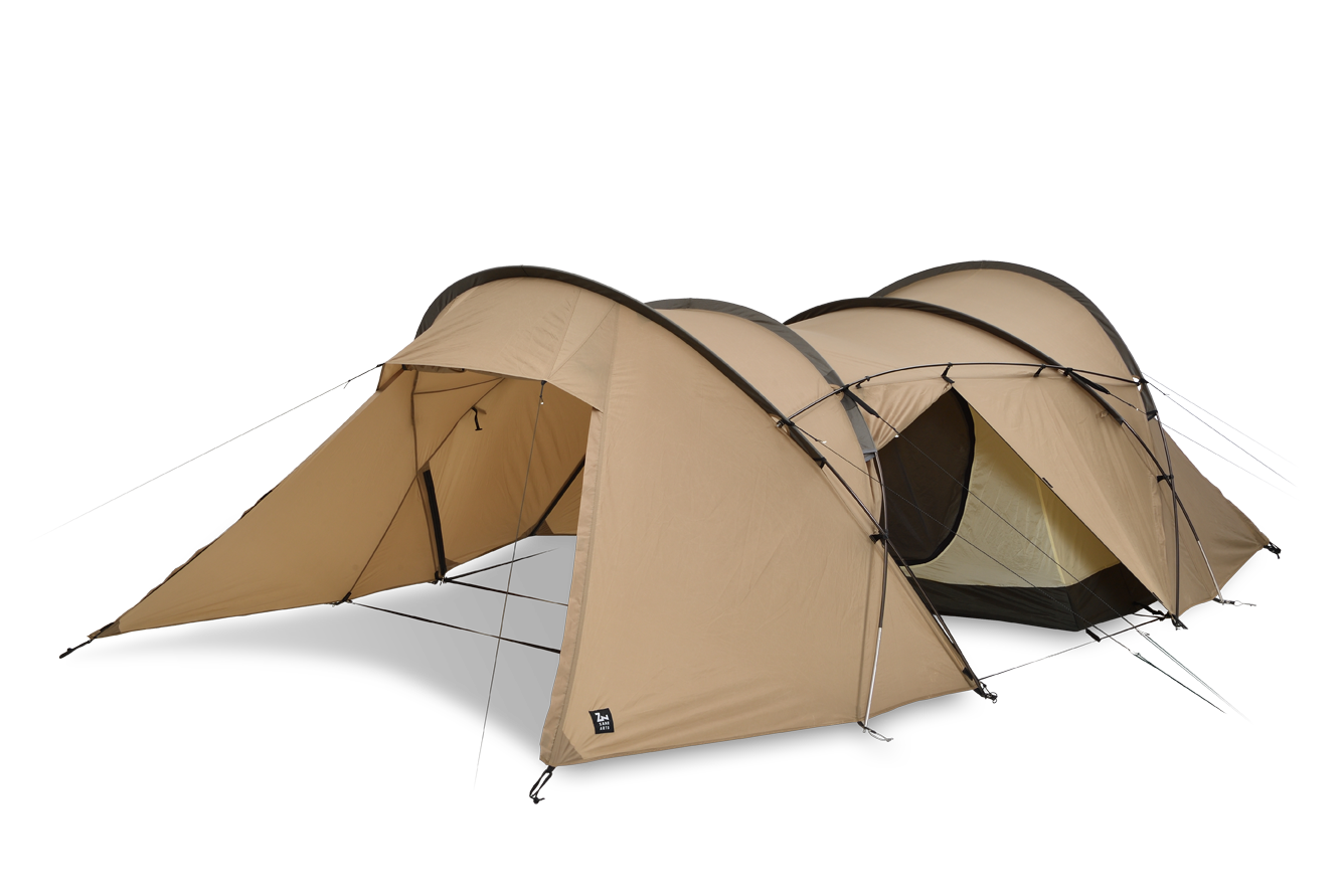 ミニマムなコンパクト2ルームテント＜DT-004 / ロガ4 ゼインアーツ