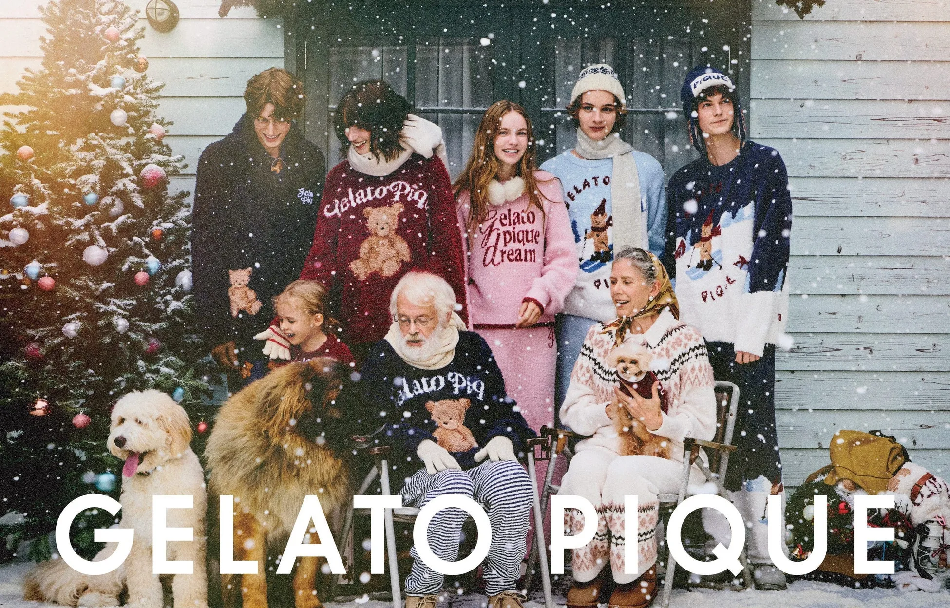 ジェラートピケ】クリスマスギフトはコレ！「GELATO PIQUE CHRISTMAS